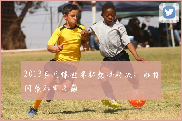 2013乒乓球世界杯巅峰对决，谁将问鼎冠军之巅